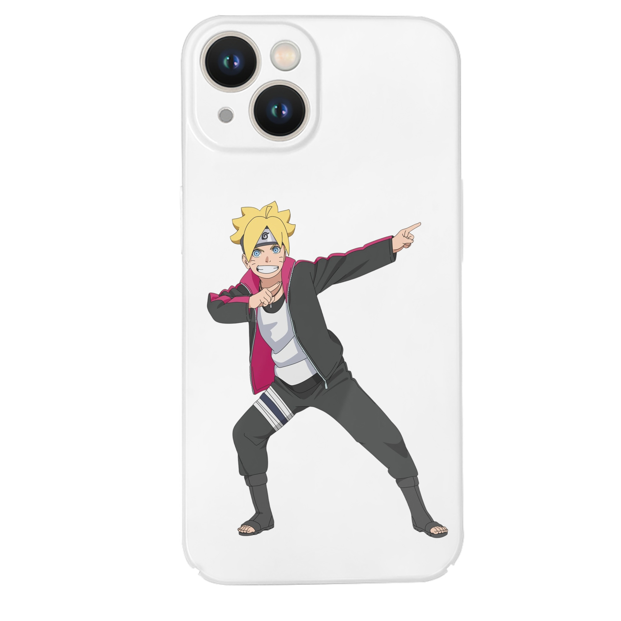 （画像用） NARUTO -ナルト- うずまき ボルト Uzumaki Boruto 【iPhone 14シリーズ対応】ハードケース